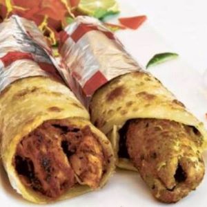 Seekh Kabab Ketchup Roll